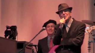 Sligo Leonard Cohen Recites WBYeats Lissadell House july 31st  2010 [upl. by Gautea]