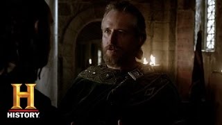 Vikings Athelstan Saves Ragnar in Battle Season 2 Episode 2  History [upl. by Cooe]