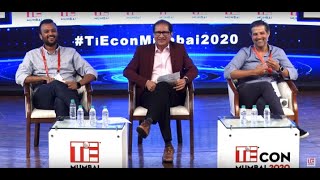 The StartUp Showstoppers  BookMyshow amp Dream11  TiEcon Mumbai 2020 [upl. by Nawyt]