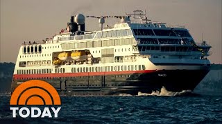 Norwegian cruise ship with 266 passengers loses ability to navigate [upl. by Lennon214]