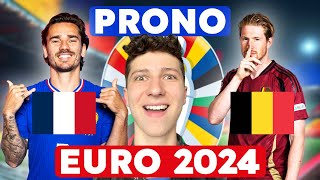 🏆 PRONOSTIC FRANCE  BELGIQUE  18 EURO 2024 [upl. by Einot]