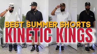 BEST SHORTS FOR THE SUMMER  KINETIC KINGS CLOTHING REVIEW  TRY ON [upl. by Truitt]