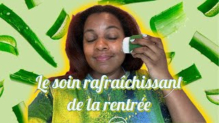 Mon soin gelé à l’Aloe Vera Coco 🥥🌿💚 Soin maison après soleil super hydratant [upl. by Cinimod]