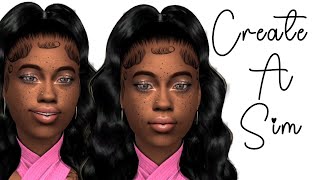 SIMS 4 CAS  CC LINKS ⏐ Single Women ⏐ Create A Sim [upl. by Ahsiloc]