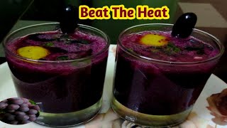 Black Greap Mojito  काले अंगूर से मोजितो  Mojito  Bidar  Beat Tha Heat  ದ್ರಾಕ್ಷಿ ಮೊಜಿತೊ [upl. by Ahsiuqet]