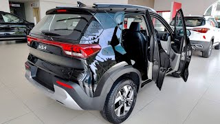 First Look  2023 KIA Sonet 15L SUV 5 Seats  Black Color [upl. by Ennaihs]