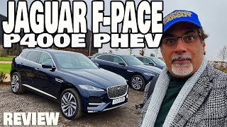 2021 Jaguar FPace P400e PHEV Hybrid Review [upl. by Atoiganap]