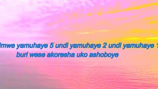 Mbese intaranto Imana yaguhaye by Abarinzi choir Tyazo TSS Official lyrics [upl. by Roht]