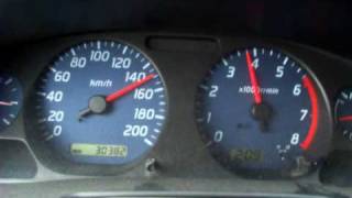 2008 Nissan Frontier D22 Trying to reach max speed [upl. by Henrion]