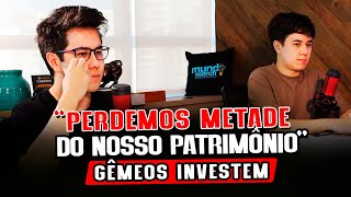 Gêmeos Investem  Perdemos a METADE do nosso PATRIMÔNIO Podcast JNB [upl. by Darrin137]