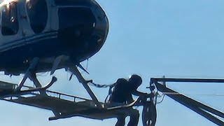 Mastering the Sky Helicopter Lineman Tackling High Voltage Electrical Challenges [upl. by Algie]