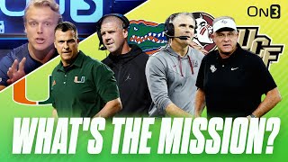 The Mission for College Football EACH Team in the State of Florida  FSU Florida Miami UCF [upl. by Ojoj]