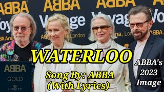 WATERLOO SONG BY ABBA WITH LYRICS GREATEST HITS [upl. by Valerian]