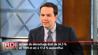 RDI Économie  Entrevue Claude Chagnon [upl. by Drapehs]