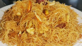 Sweet Vermicilli Eid Special Recipe  Meethi Seviyaan For Iftar Dawat  Semiya Recipe Iftar Party [upl. by Ylrbmik]