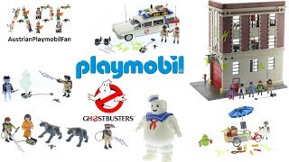 Alle Playmobil Ghostbusters Spielsets 2017  Playmobil Build Review [upl. by Uuge948]