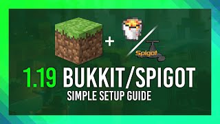 Set up a 119 SpigotBukkit Minecraft Server  High Performance  119 [upl. by Durrell]