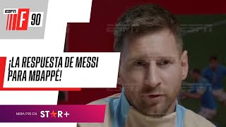 quotEN LA EURO FALTAN LAS 10 COPAS DE ARGENTINA BRASIL Y URUGUAYquot Leo Messi en exclusiva con ESPN [upl. by Nannek]