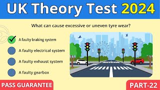 UK Theory Test 2024 Licensed By DVSA Theory Test theorytest [upl. by Millham]