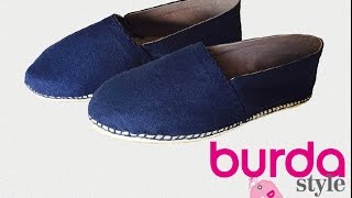 burda style DIY Box – Espadrilles zum Selbernähen [upl. by Grady]