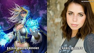 Hearthstone Characters And Voice Actors [upl. by Amikan]