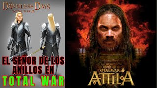 El Señor de los Anillos ha llegado a Total War ATTILA D MOD [upl. by Onibas]