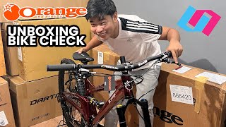 Orange Stage 6 EVO SE Unboxing amp Bike Check  RX9 Crush MX Pop Quick Look [upl. by Leizahaj786]