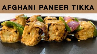 Afghani Paneer Tikka  Paneer Tikka  Paneer Recipes  Paneer Tikka Without Oven  Tandoori Recipes [upl. by Tarah]