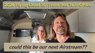 Airstream Tour 2024 Flying Cloud 30 Foot Front Bed Twin Office  Colonial Airstream [upl. by Frey]