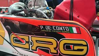 CRG Racing Team FIA World KZ Champs 2019 Lonato Italy [upl. by Orodoet]