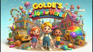 Goldie’s Colorful World 2 A Journey Through Vibrant Adventures Kids Song with Lyrics [upl. by Waxler447]