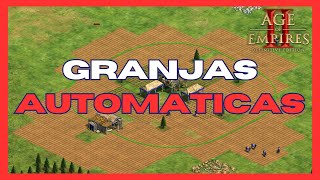 COMO funcionan las GRANJAS AUTOMÁTICAS en Age of Empires 2 Definitive Edition  Nuevo Parche [upl. by Sldney372]