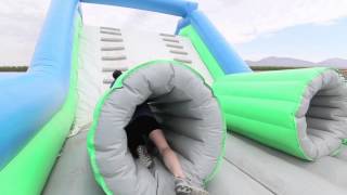 Insane Inflatable 5K Obstacle Tour [upl. by Ennovihc]