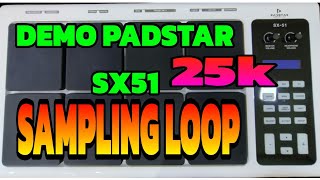 PADSTAR SX51 SAMPLING OCTAPAD REASONABLE PRICE 25000 IN KOLKATA 🙏❤️❤️ [upl. by Dionysus72]