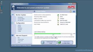 APC PowerChute PE Software Video Review by SoftwareSlantcom [upl. by Cirone485]