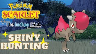 🔴Live Shiny Hunting Spoiler Free For Cranidos In Pokémon Scarlet The Indigo Disk Dlc [upl. by Belloir790]