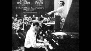 LORIN HOLLANDER plays KHATCHATURIAN Piano Concerto 1964 [upl. by Naved]