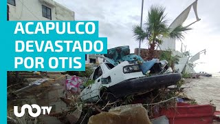 Imágenes de daños en Acapulco tras el paso de Otis [upl. by Brant]