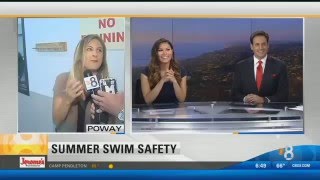 Cannonball San Diego Reporter Takes a Dip on a Dare [upl. by Yewed393]