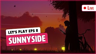 Lets Play SunnySide Eps 8  Will we ever not fall off our bike [upl. by Einahpet]