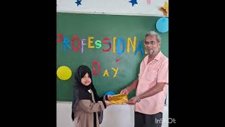 ALFITRAH ISLAMIC PRESCHOOL Kannookkara PROFESSIONAL DAY 23 [upl. by Gnim]