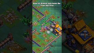 Always take down the builder Hall first ll Clash of clans ll shorts clashofclans coc [upl. by Arah]