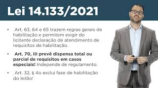 Aula 13  licitação fase de habilitação parte I [upl. by Millar]