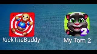 My Talking Tom 2 Vs Kick The Buddy [upl. by Trela]