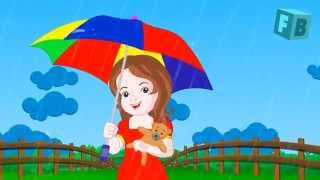 Rain Rain Go Away Come Again  Children Nursery Rhymes with Lyrics  Flickbox Kids Songs [upl. by Ahsir651]