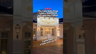 The Cake Bake Shop Soft Opening TODAY 🎂 [upl. by Ilzel]