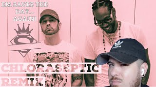 First Time Listening To Chloraseptic Remix  2 Chainz Feat Eminem Reaction and Review [upl. by Elburt479]