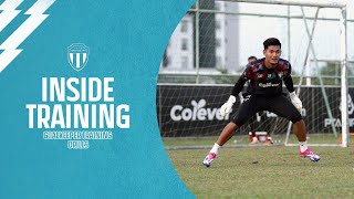 INSIDE TRAINING  GOALKEEPER TRAINING DRILLS [upl. by Bodi]