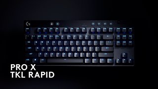 Introducing the PRO X TKL RAPID analog gaming keyboard [upl. by Bevvy829]