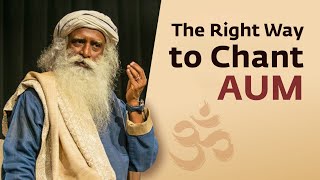 The Right Way to Chant AUM [upl. by Darian]